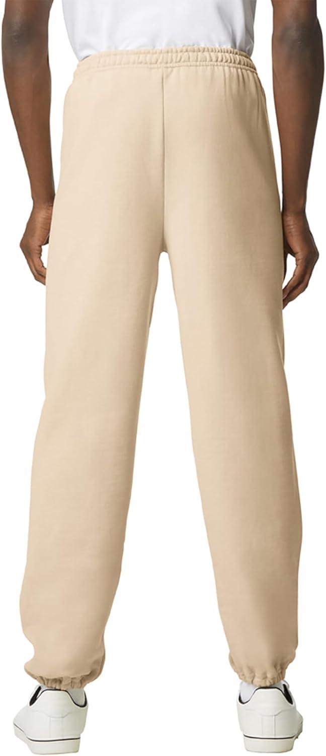 imageGildan Adult Fleece Elastic Bottom Sweatpants Style G18200Sand