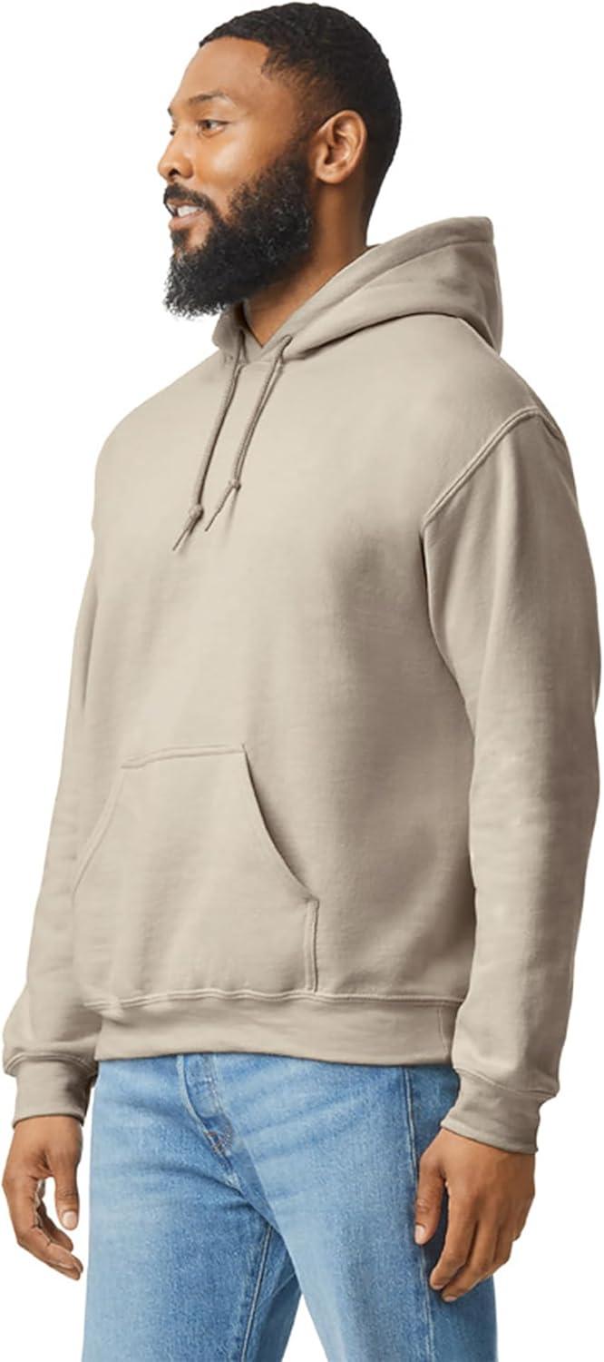 imageGildan Adult Fleece Hoodie Sweatshirt Style G18500 MultipackSand 1pack