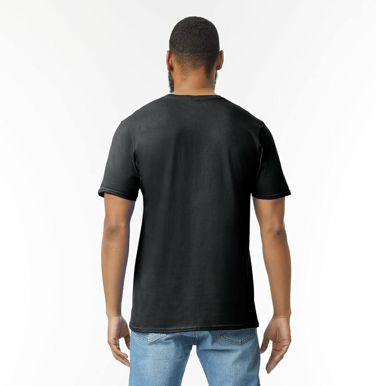 imageGildan Adult Softstyle Cotton TShirt Style G64000 MultipackBlack  Case of 36