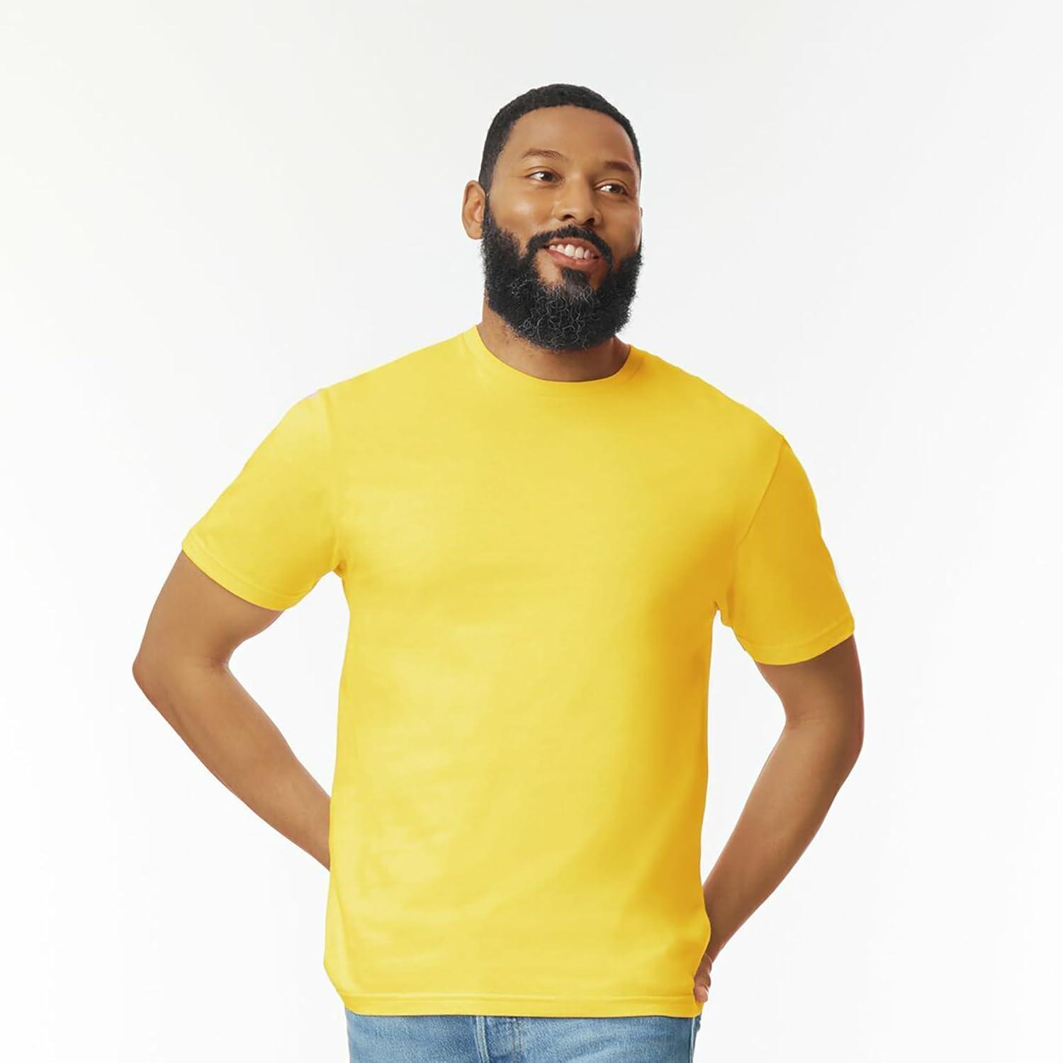 imageGildan Adult Softstyle Cotton TShirt Style G64000 MultipackDaisy 2pack