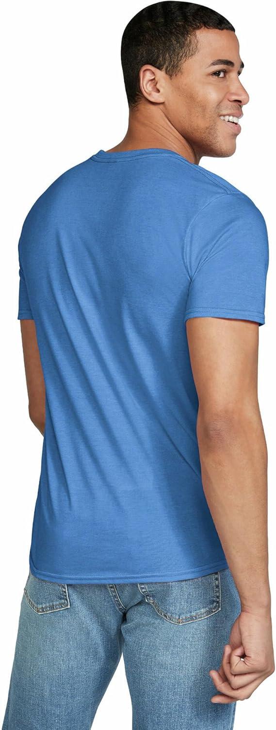 imageGildan Adult Softstyle Cotton TShirt Style G64000 MultipackHeather Royal 12pack