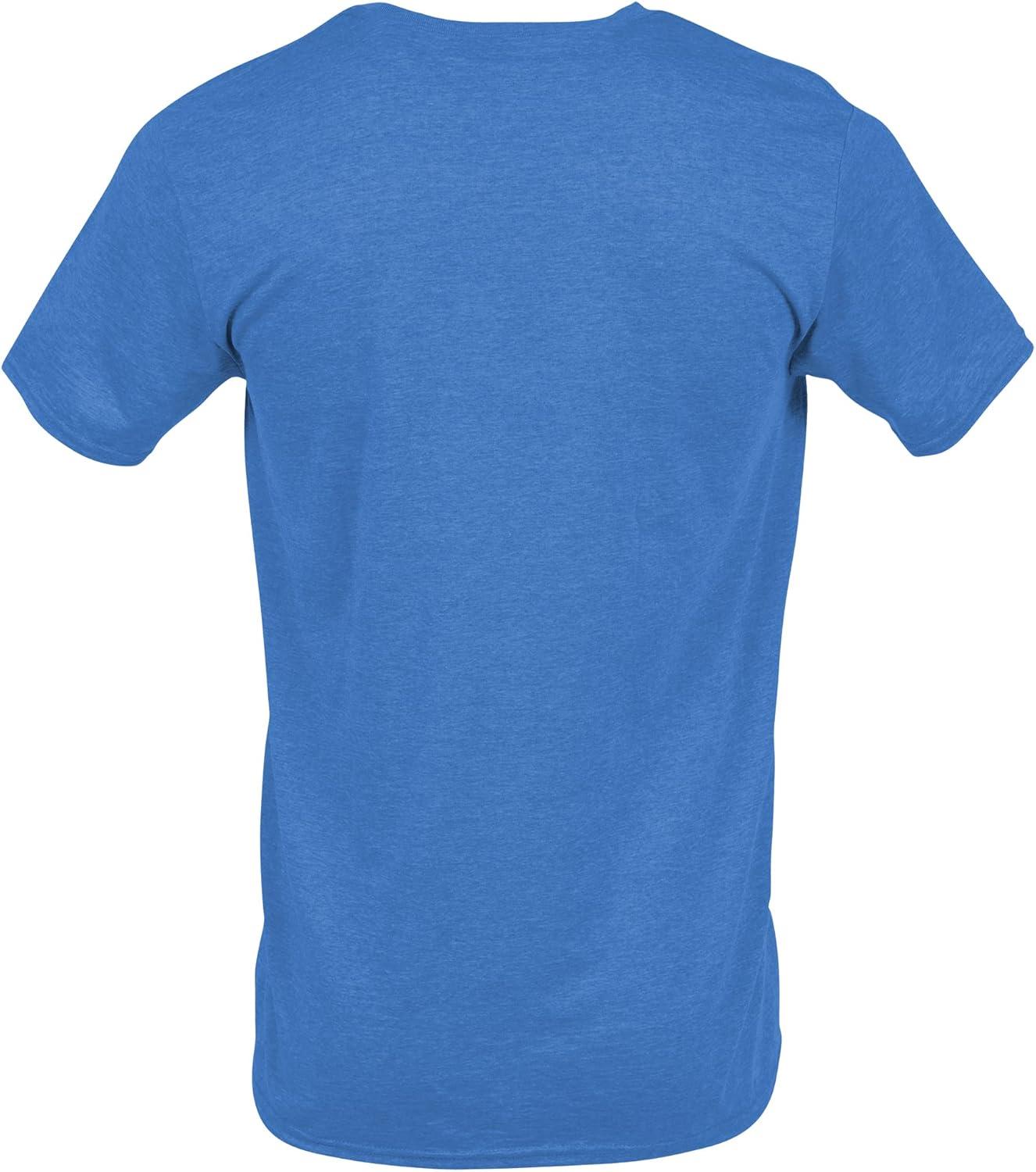 imageGildan Adult Softstyle Cotton TShirt Style G64000 MultipackHeather Sapphire 2pack