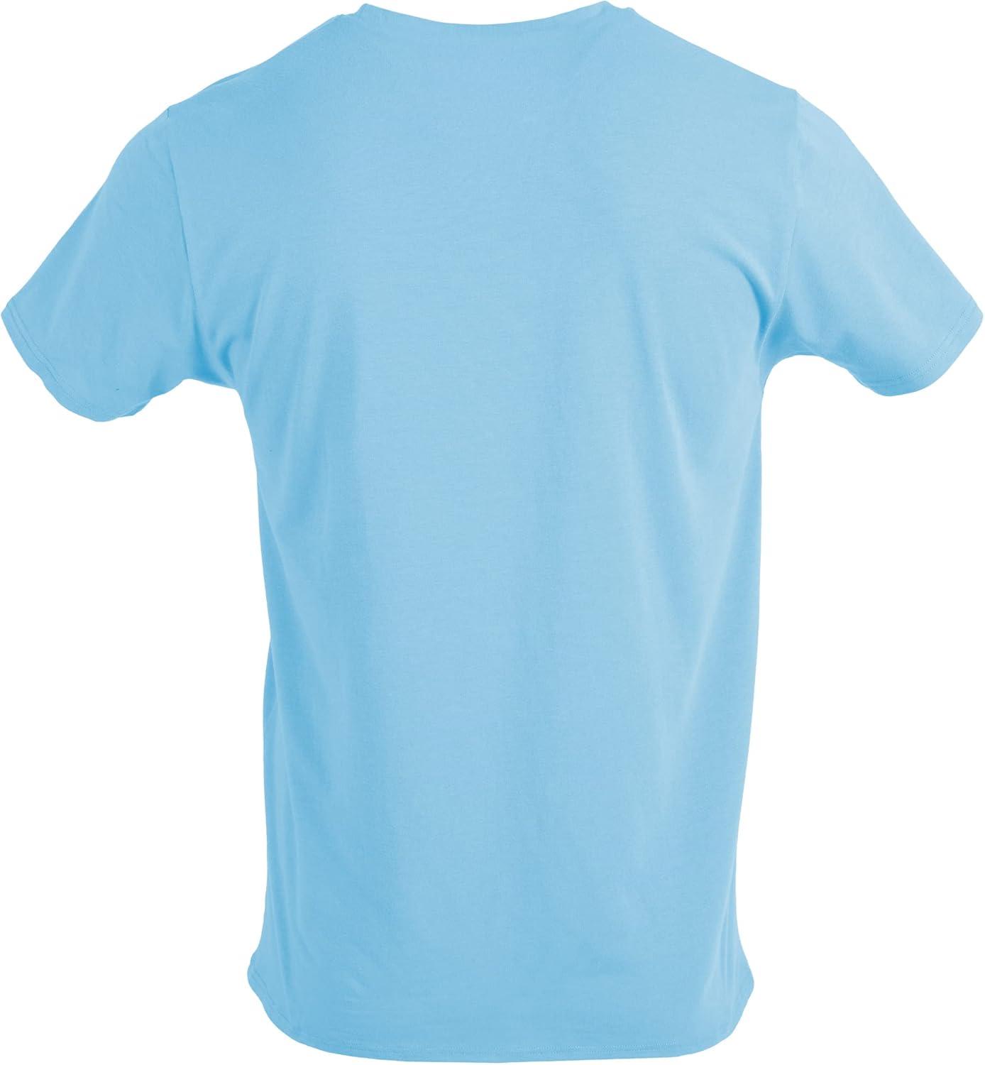 imageGildan Adult Softstyle Cotton TShirt Style G64000 MultipackLight Blue 2pack