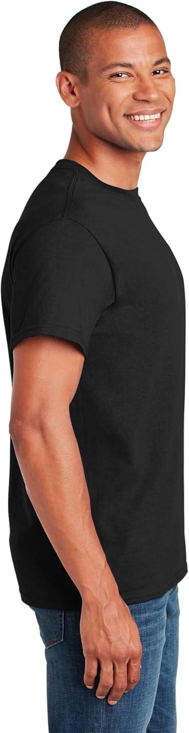 imageGildan Mens Crew TShirts Multipack Style G1100Black 5pack