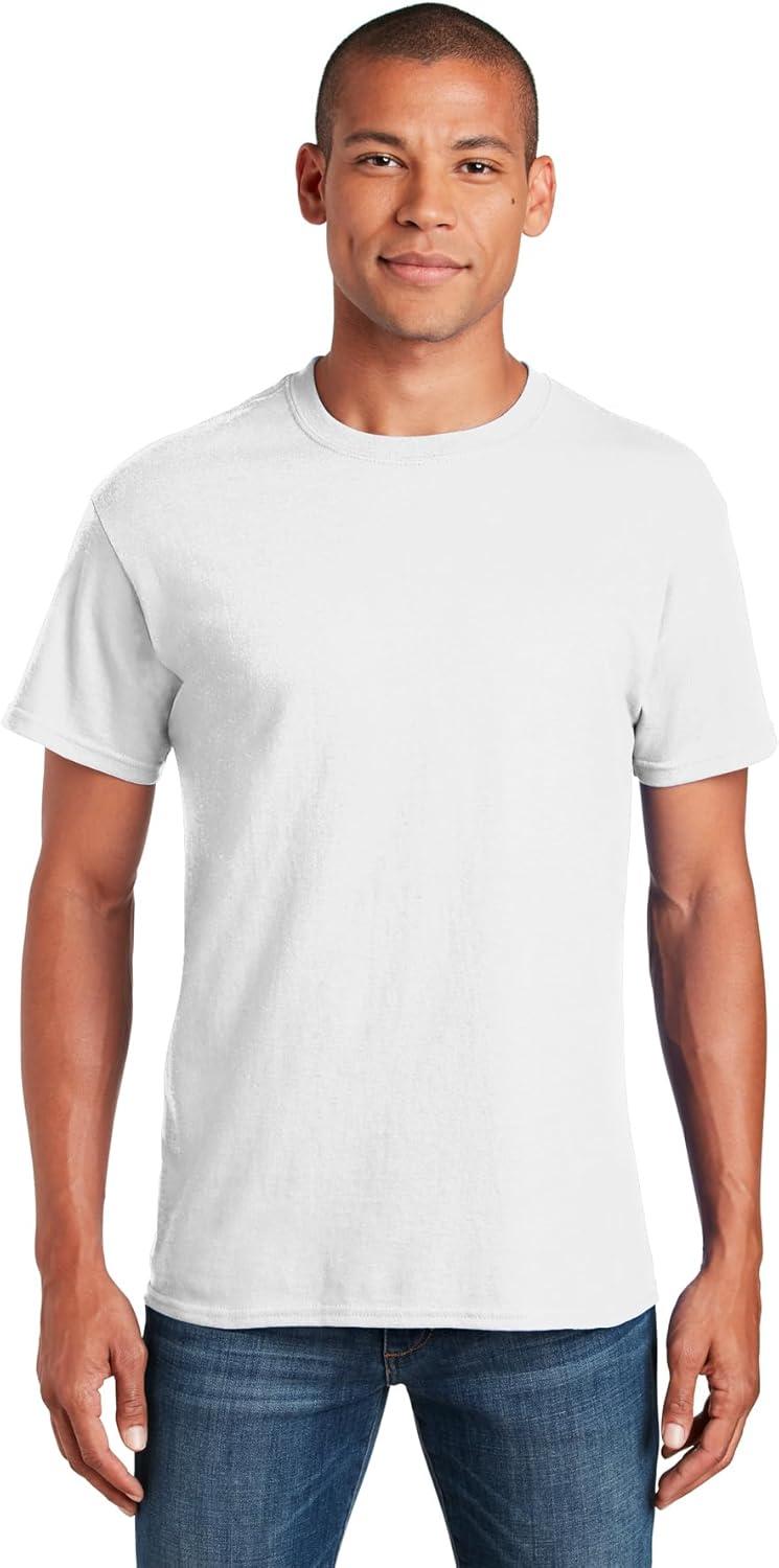 imageGildan Mens Crew TShirts Multipack Style G1100White 5pack