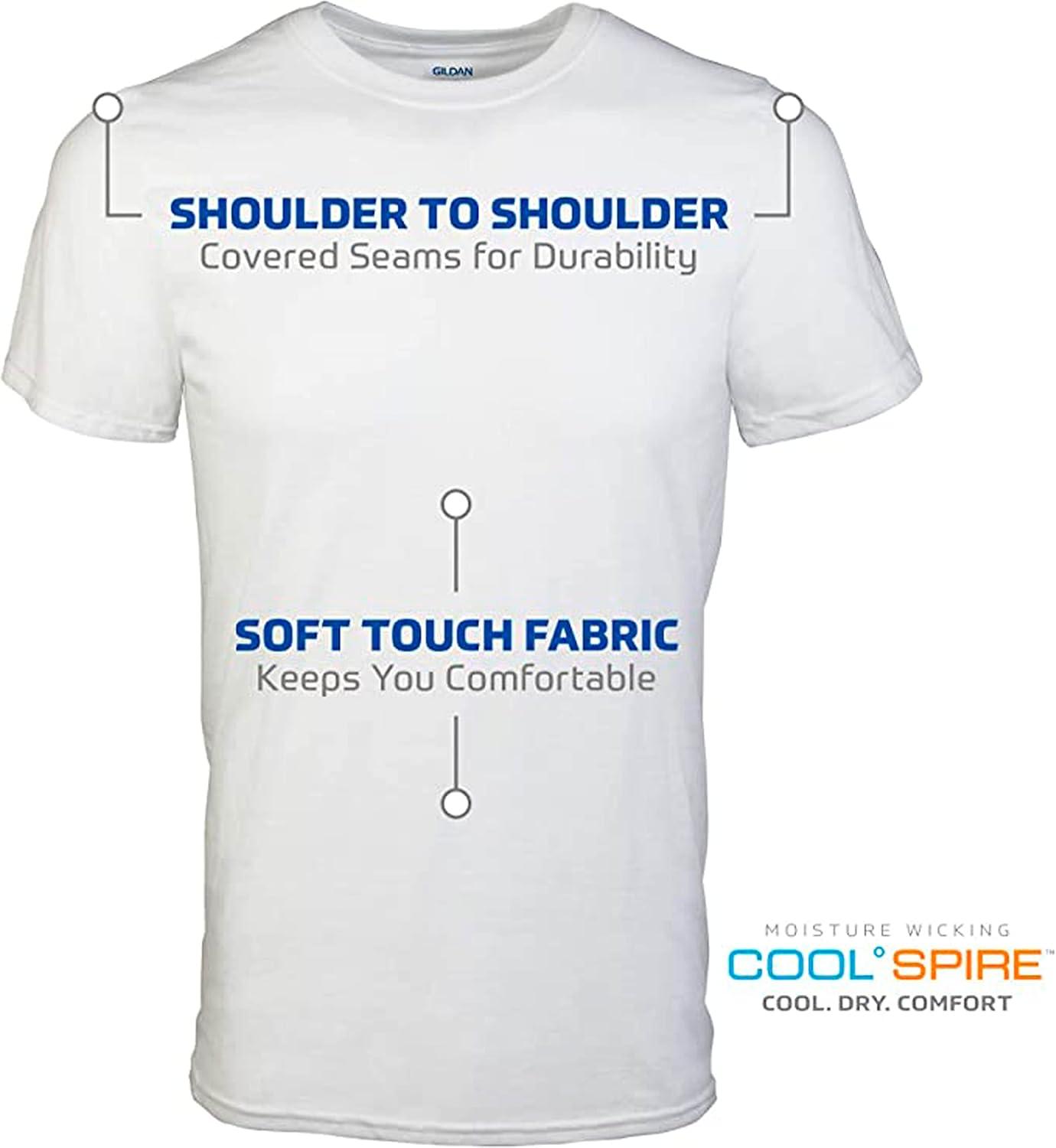 imageGildan Mens Crew TShirts Multipack Style G1100White 5pack