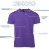 imageGildan Adult Softstyle Cotton TShirt Style G64000 MultipackHeather Purple  Case of 36