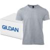 imageGildan Adult Softstyle Cotton TShirt Style G64000 MultipackRing Spun Sport Grey  Case of 36