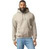 imageGildan Adult Fleece Hoodie Sweatshirt Style G18500 MultipackSand 1pack