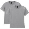 imageGildan Youth Heavy Cotton TShirt Style G5000B 2Pack Sport Grey Large