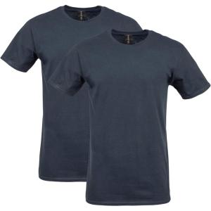 imageGildan Adult Softstyle Cotton TShirt Style G64000 MultipackBlack 2pack