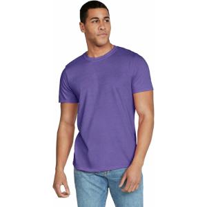 imageGildan Adult Softstyle Cotton TShirt Style G64000 MultipackHeather Purple  Case of 72