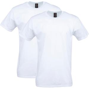 imageGildan Adult Softstyle Cotton TShirt Style G64000 MultipackWhite 2pack