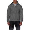 imageGildan mens Full Zip Hooded SweatshirtGrey