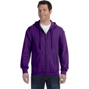 imageGildan mens Full Zip Hooded SweatshirtPurple