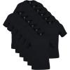 imageGildan Mens Crew TShirts Multipack Style G1100Black