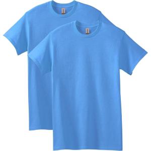 imageGildan Adult Heavy Cotton TShirt Style G5000 MultipackCarolina Blue 2pack