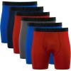 image:imageGildan Mens Performance Underwear Boxer BriefsRoyalNavyChinese RedCharcoal
