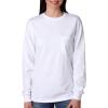 image:imageGildan Ultra Cotton Long Sleeve Pocket TShirtXxlarge white
