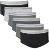 image:imageGildan Mens Underwear Briefs MultipackGreyBlack 6 Pack