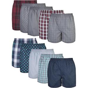 image:imageGildan Mens Underwear Boxers MultipackMixed RedBlue Assorted