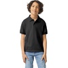 image:imageGildan UnisexChild DryBlend Short Sleeve Polo Style G8800b 3PackBlack