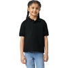 image:imageGildan UnisexChild DryBlend Short Sleeve Polo Style G8800b 3PackBlack