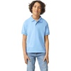 image:imageGildan UnisexChild DryBlend Short Sleeve Polo Style G8800b 3PackLight Blue