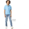 image:imageGildan UnisexChild DryBlend Short Sleeve Polo Style G8800b 3PackLight Blue