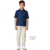 image:imageGildan UnisexChild DryBlend Short Sleeve Polo Style G8800b 3PackNavy