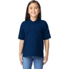 image:imageGildan UnisexChild DryBlend Short Sleeve Polo Style G8800b 3PackNavy