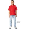 image:imageGildan UnisexChild DryBlend Short Sleeve Polo Style G8800b 3PackRed