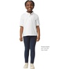 image:imageGildan UnisexChild DryBlend Short Sleeve Polo Style G8800b 3PackWhite