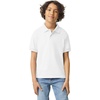 image:imageGildan UnisexChild DryBlend Short Sleeve Polo Style G8800b 3PackWhite