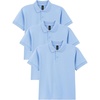 image:imageGildan UnisexChild DryBlend Short Sleeve Polo Style G8800b 3PackLight Blue