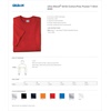 image:imageGildan G830 56 oz Ultra Blend 5050 Pocket TShirt  Navy  XXXLargeAsh 991