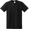 image:imageGildan G830 56 oz Ultra Blend 5050 Pocket TShirt  Navy  XXXLargeBlack