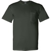 image:imageGildan G830 56 oz Ultra Blend 5050 Pocket TShirt  Navy  XXXLargeGreen