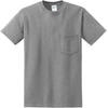 image:imageGildan G830 56 oz Ultra Blend 5050 Pocket TShirt  Navy  XXXLargeGrey