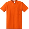 image:imageGildan G830 56 oz Ultra Blend 5050 Pocket TShirt  Navy  XXXLargeOrange