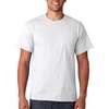 image:imageGildan G830 56 oz Ultra Blend 5050 Pocket TShirt  Navy  XXXLargeWhite