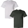(1) White + (1) Forest Green