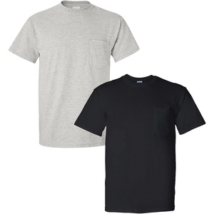 image:imageGildan G830 56 oz Ultra Blend 5050 Pocket TShirt  Navy  XXXLarge1 Ash Grey  1 Black