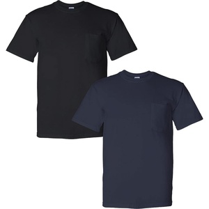 image:imageGildan G830 56 oz Ultra Blend 5050 Pocket TShirt  Navy  XXXLarge1 Black  1 Navy