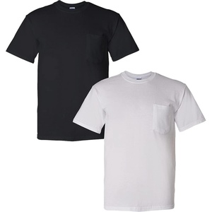 image:imageGildan G830 56 oz Ultra Blend 5050 Pocket TShirt  Navy  XXXLarge1 Black  1 White