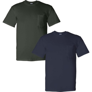 image:imageGildan G830 56 oz Ultra Blend 5050 Pocket TShirt  Navy  XXXLarge1 Forest Green  1 Navy