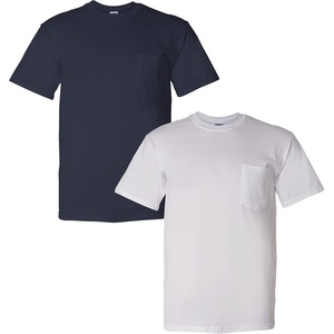 image:imageGildan G830 56 oz Ultra Blend 5050 Pocket TShirt  Navy  XXXLarge1 Navy  1 White