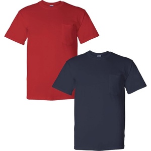 image:imageGildan G830 56 oz Ultra Blend 5050 Pocket TShirt  Navy  XXXLarge1 Red  1 Navy
