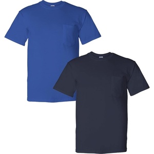 image:imageGildan G830 56 oz Ultra Blend 5050 Pocket TShirt  Navy  XXXLarge1 Royal  1 Navy