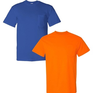 image:imageGildan G830 56 oz Ultra Blend 5050 Pocket TShirt  Navy  XXXLarge1 Royal  1 Safety Orange